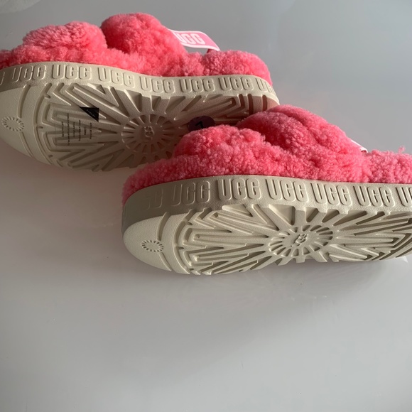 😻❤️NEW❤️😻 UGG sling back pink slippers with platform - Picture 6 of 7